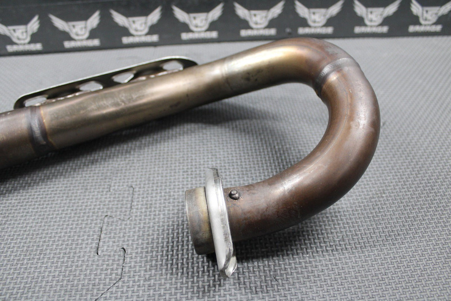 2020 SUZUKI 19 - 22 RMZ250 OEM EXHAUST PIPE CHAMBER HEADER HEAT SHIELD 14150 - 46K00 - hggarage