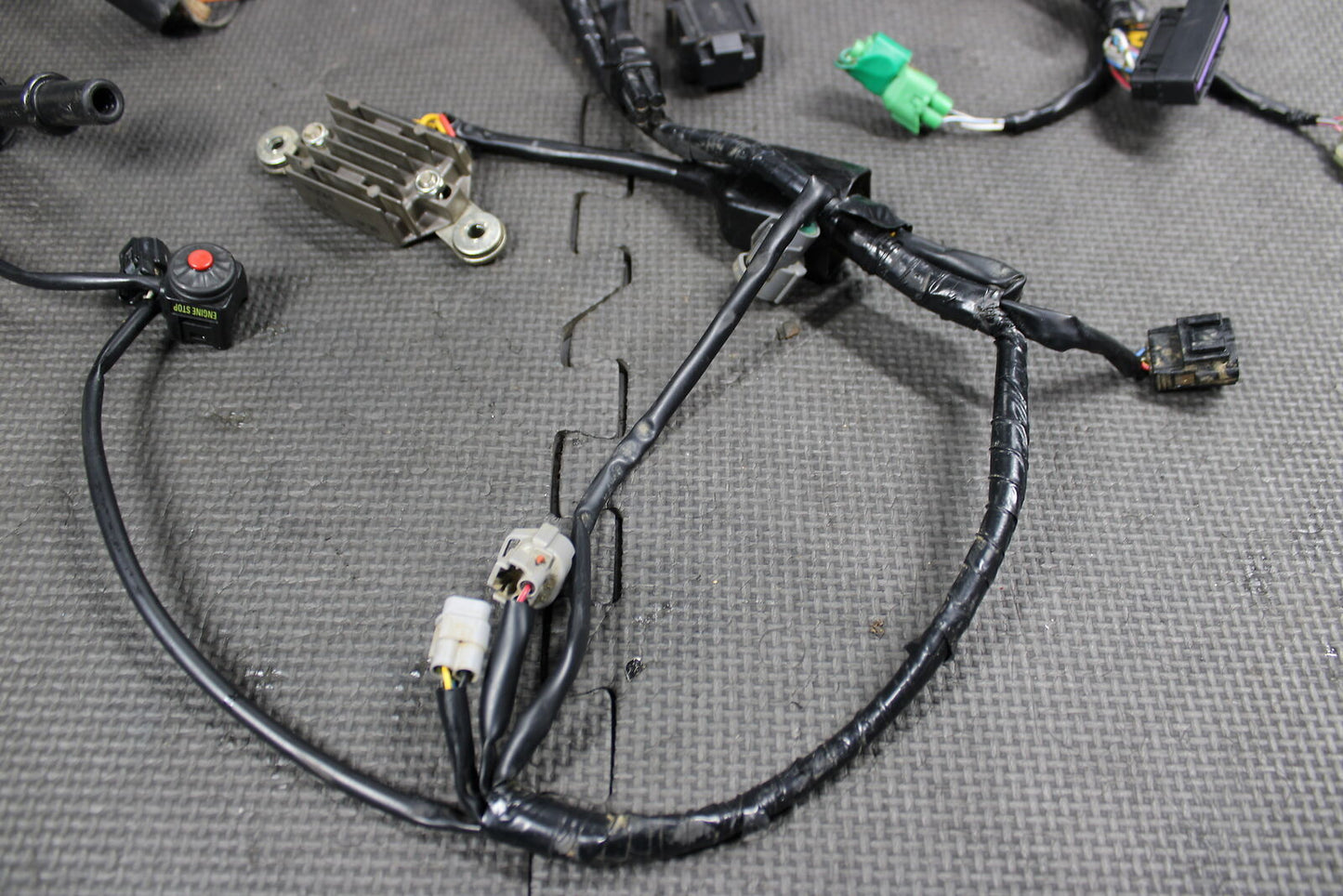 2015 KAWASAKI KX450F CDI WIRE WIRING HARNESS LOOM ELECTRICAL PLUG COIL RECTIFIER