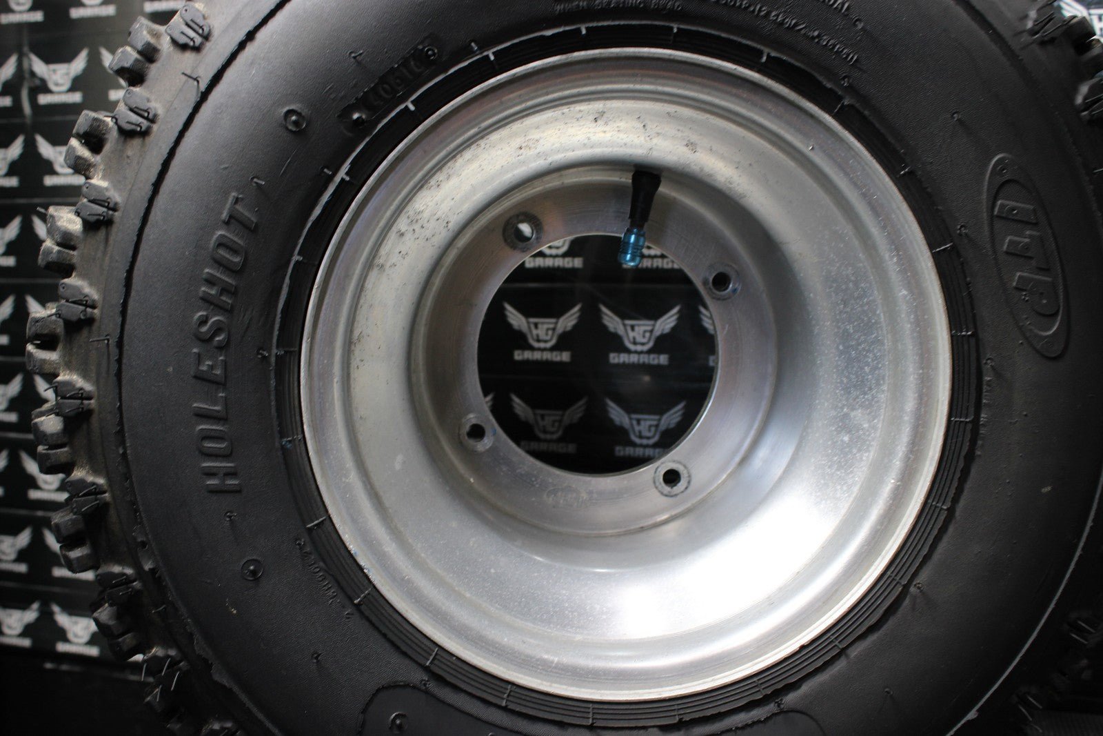 1991 YAMAHA 91 - 93 BANSHEE 350 ITP FRONT REAR WHEELS RIMS W TIRES SET COMPLETE - hggarage