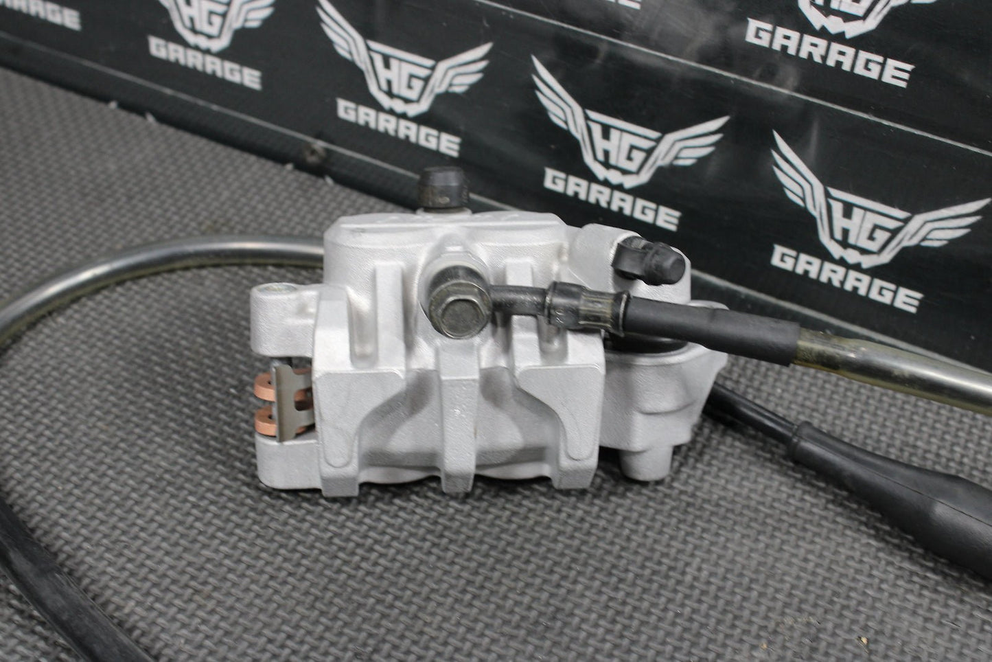 2009 Kawasaki KX250F OEM Nissin Front Brake Caliper Master Cylinder Complete - hggarage