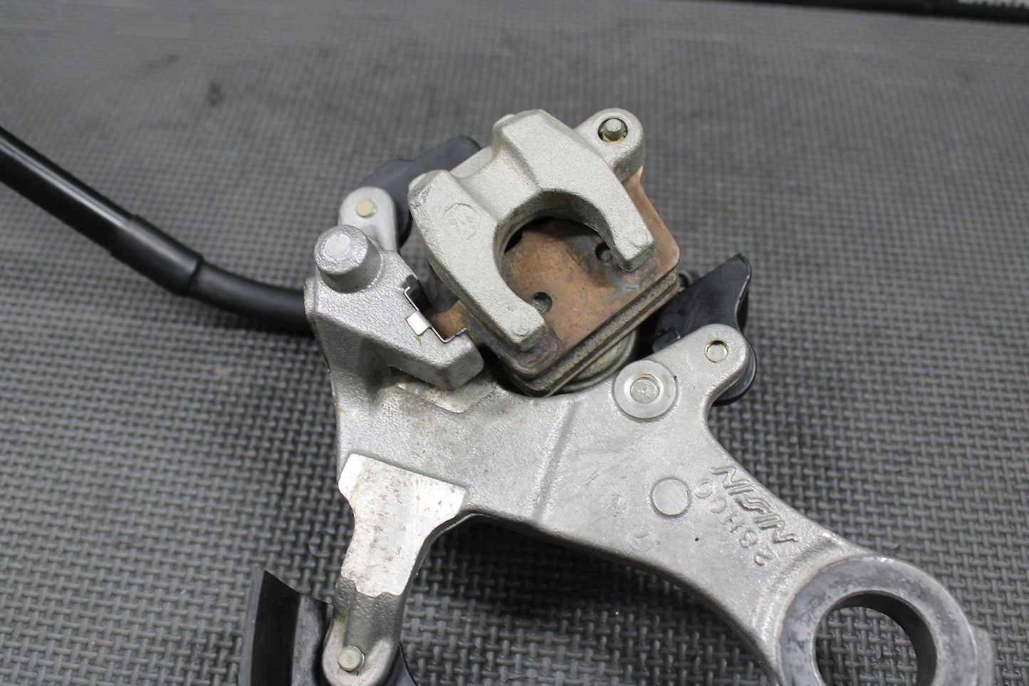 2018 18 - 20 SUZUKI RMZ450 OEM REAR BACK BRAKE CALIPER MASTER CYLINDER LEVER GOOD - hggarage