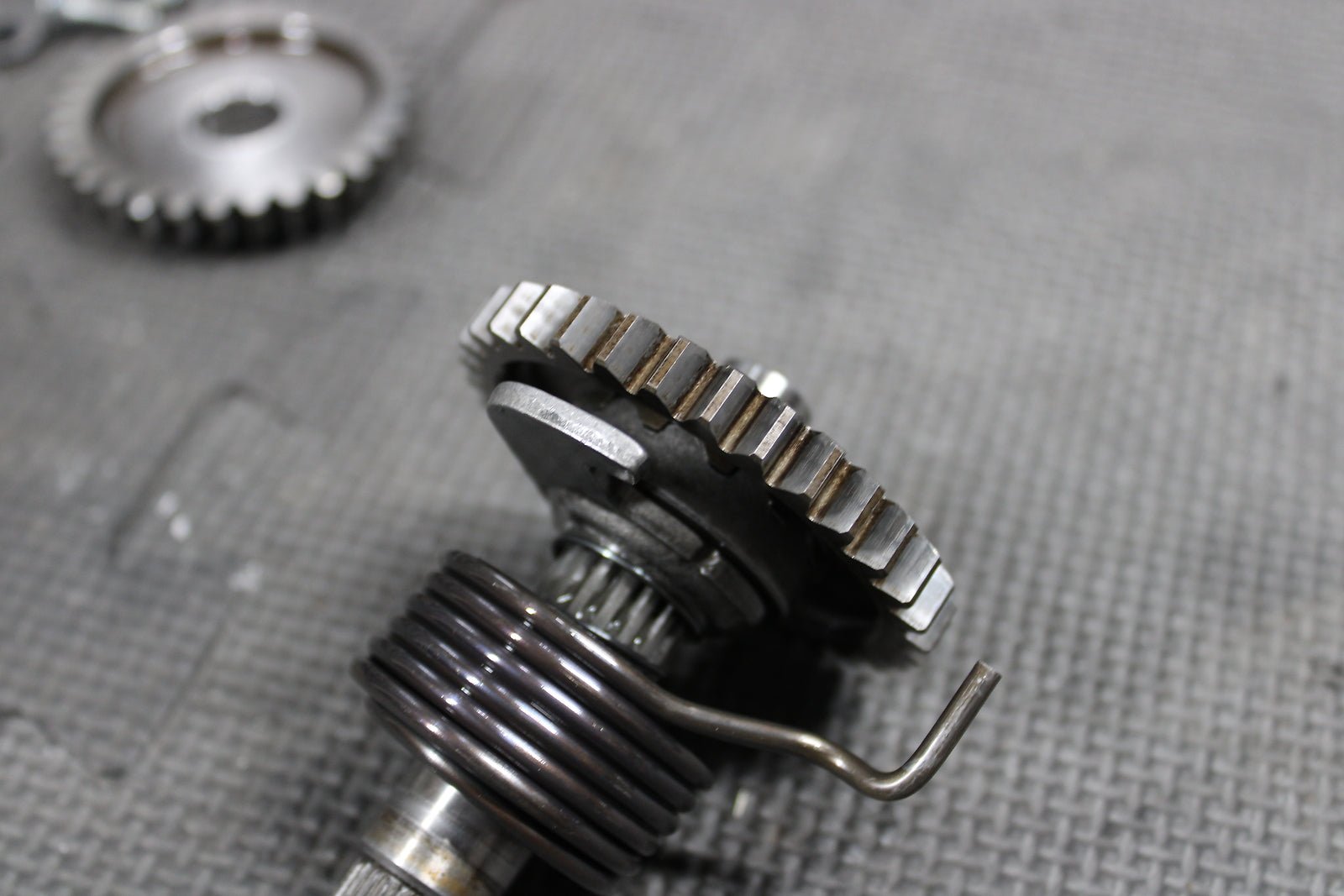 2000 Kawasaki KX100 KX112 KX80 KX85 OEM Kickstart Kick Start Shaft W Idler Gear - hggarage