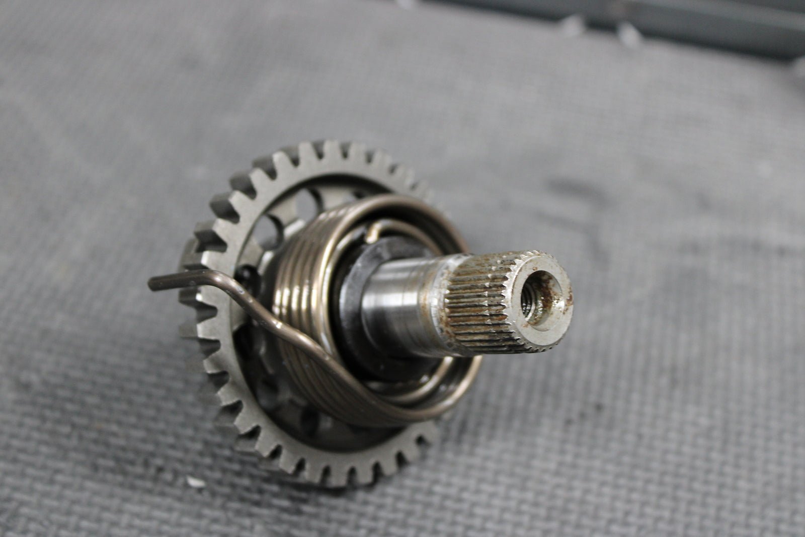 2009 Yamaha YZ450F YZ450FX OEM Kickstart Kick Start Shaft W Idler Gear - hggarage