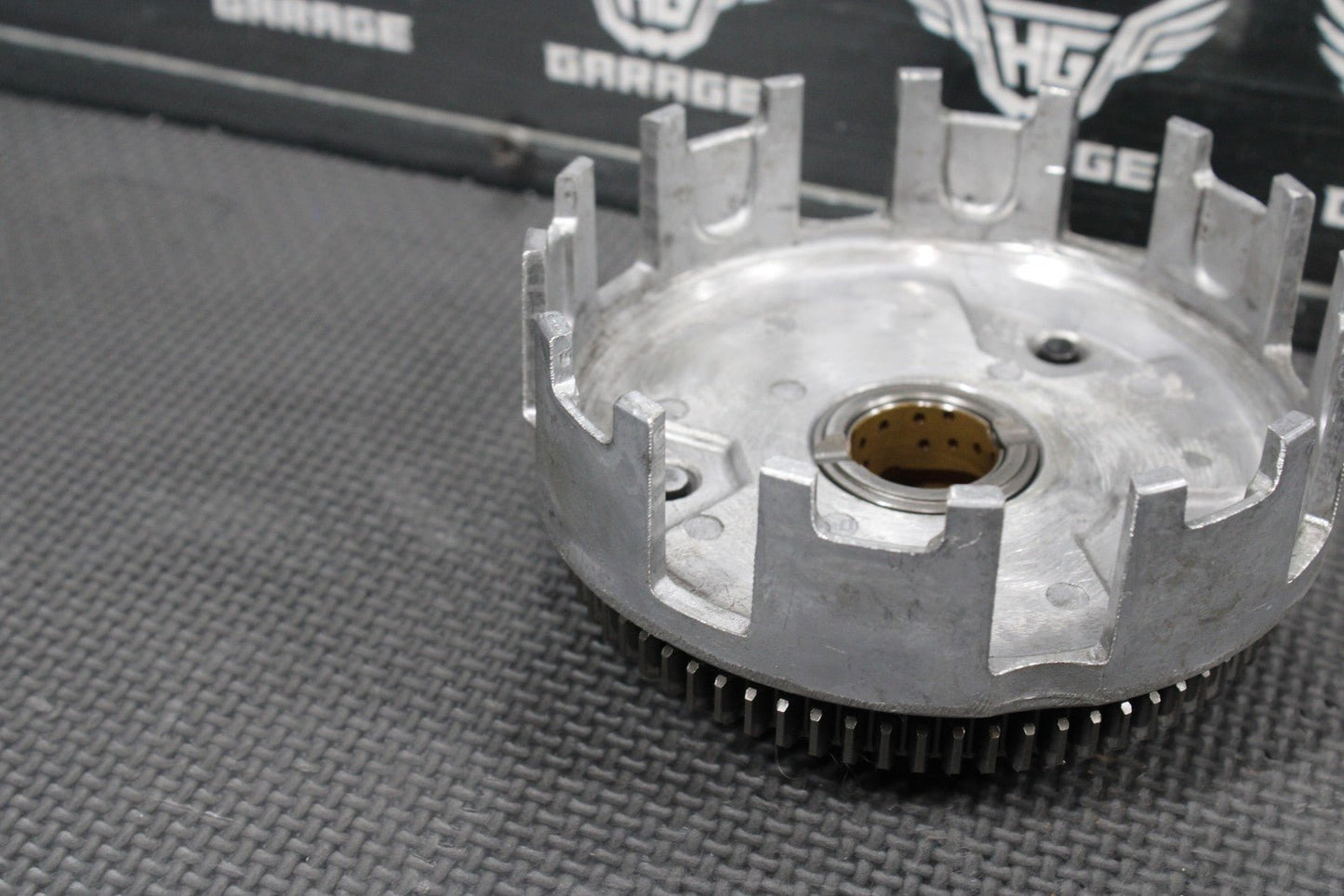 2008 Kawasaki KLX140 OEM Complete Clutch W Plates Basket Hub 13086 - 1070 - hggarage