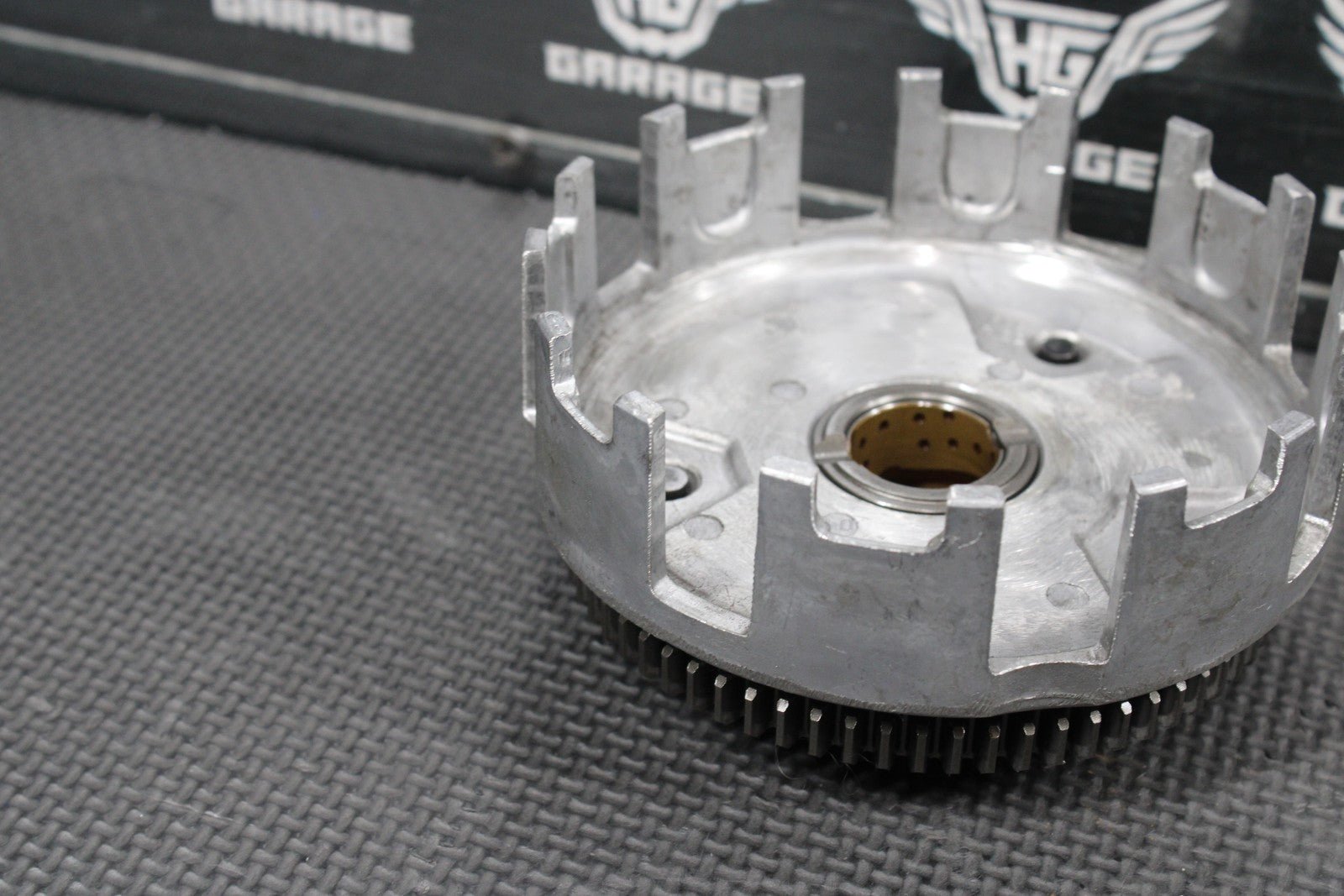2008 Kawasaki KLX140 OEM Complete Clutch W Plates Basket Hub 13086 - 1070 - hggarage
