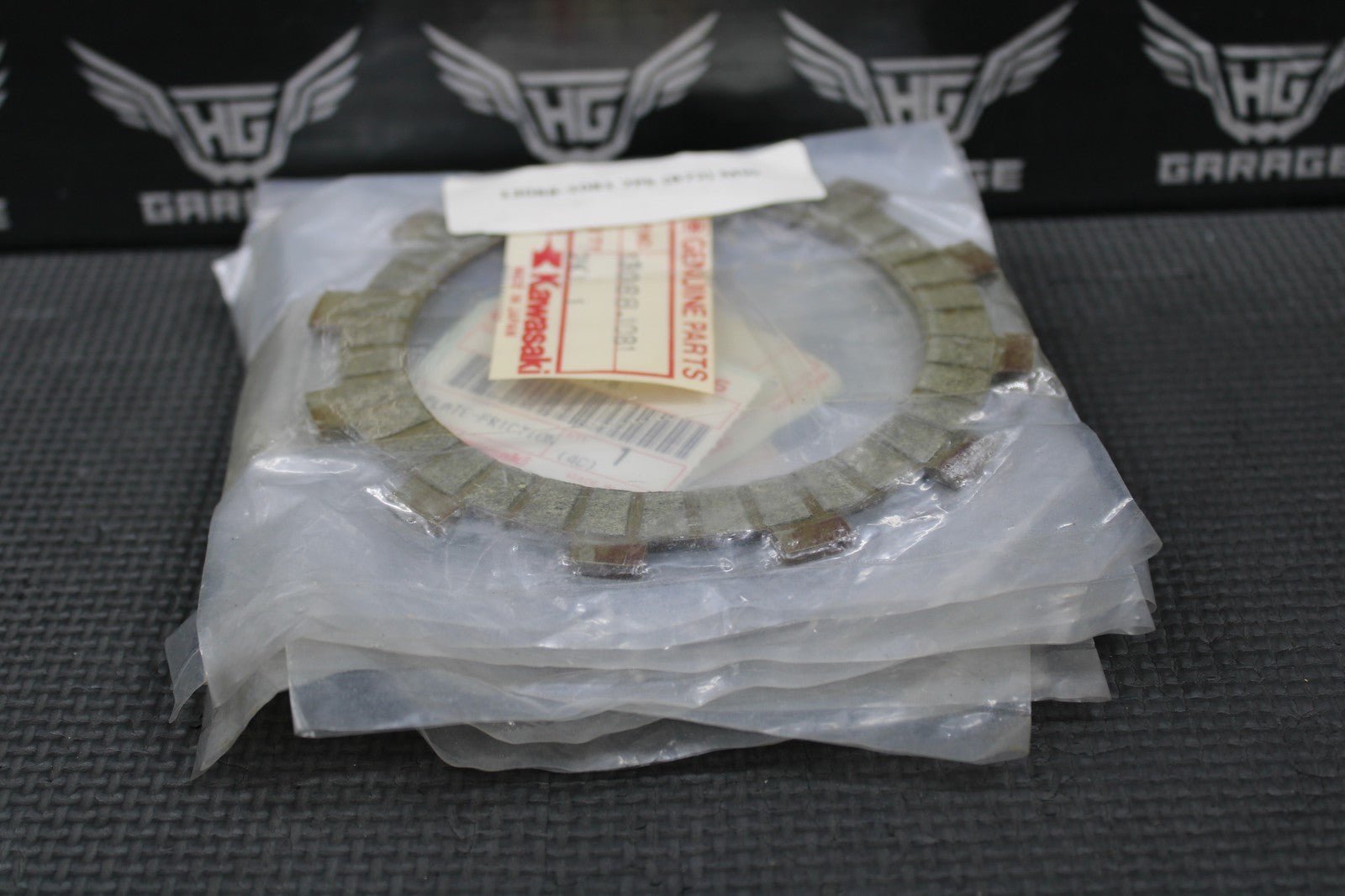 7 - NOS KAWASAKI 89 - 94 KDX200 88 - 91 KX125 OEM CLUTCH FRICTION PLATES 13088 - 1081 - hggarage