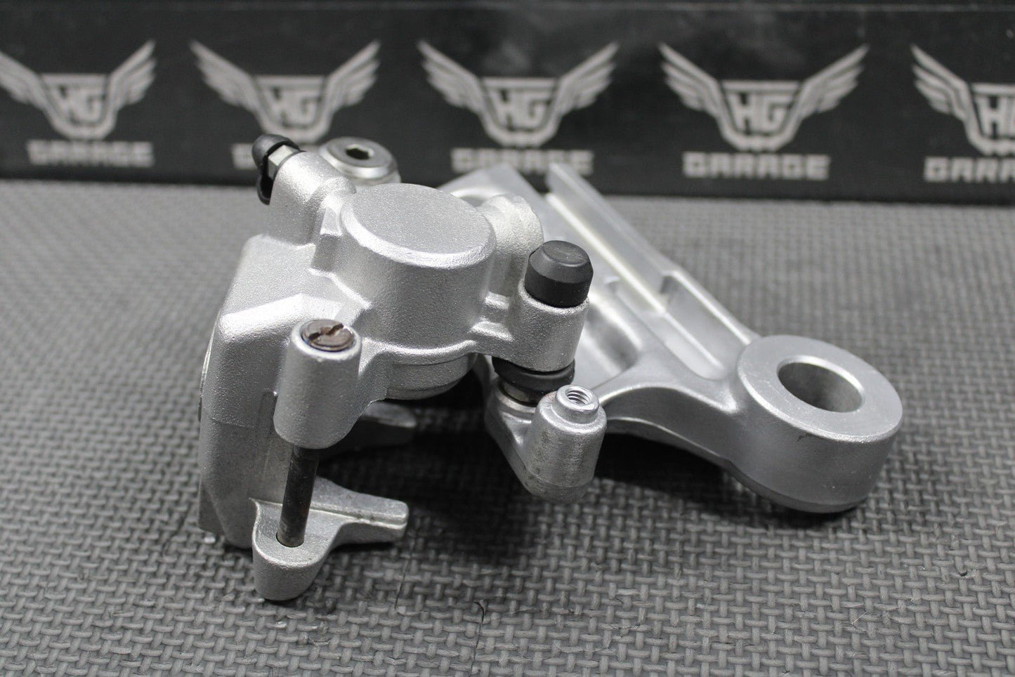 2003 KAWASAKI KLX400SR OEM NISSIN REAR BACK BRAKE CALIPER & BRACKET 43041 - S013 - hggarage