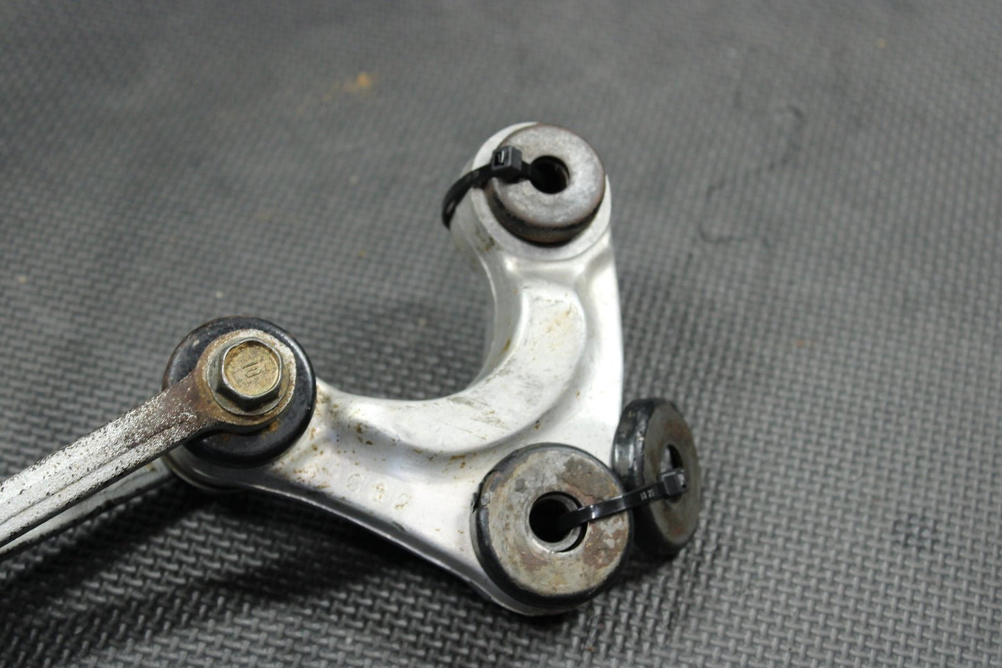 1993 Honda CR80R OEM Rear Shock Linkage Links 52460 - GS2 - 700 52470 - GS2 - 700 - hggarage