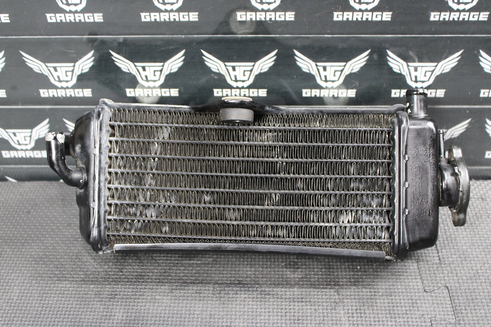 1997 Yamaha YZ125 OEM Right Engine Motor Cooling Cooler Radiator - hggarage
