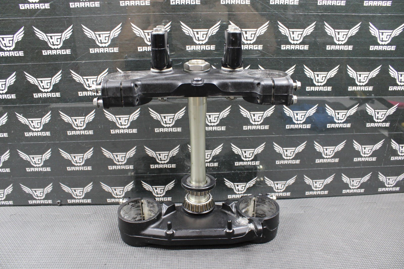 2014 KAWASAKI 13 - 14 KX250F OEM FRONT FORKS LOWER UPPER TRIPLE TREE BAR CLAMP - hggarage