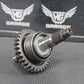 1986 86 - 88 KAWASAKI KDX200 OEM KICKSTART KICK START SHAFT W IDLER GEAR GOOD! - hggarage