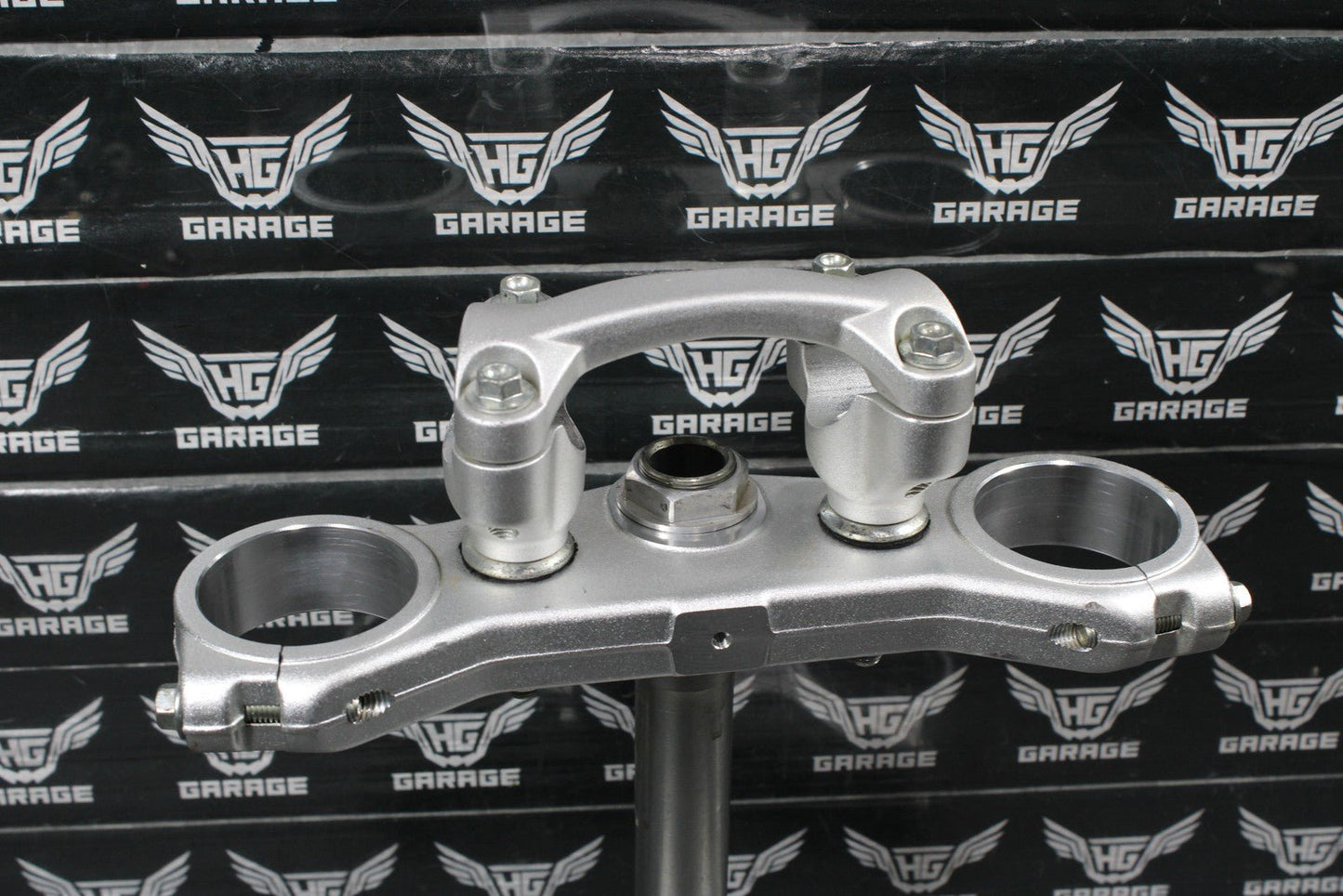 2013 HUSQVARNA TE511 OEM FRONT FORKS LOWER UPPER TRIPLE TREE STEM CLAMP - hggarage