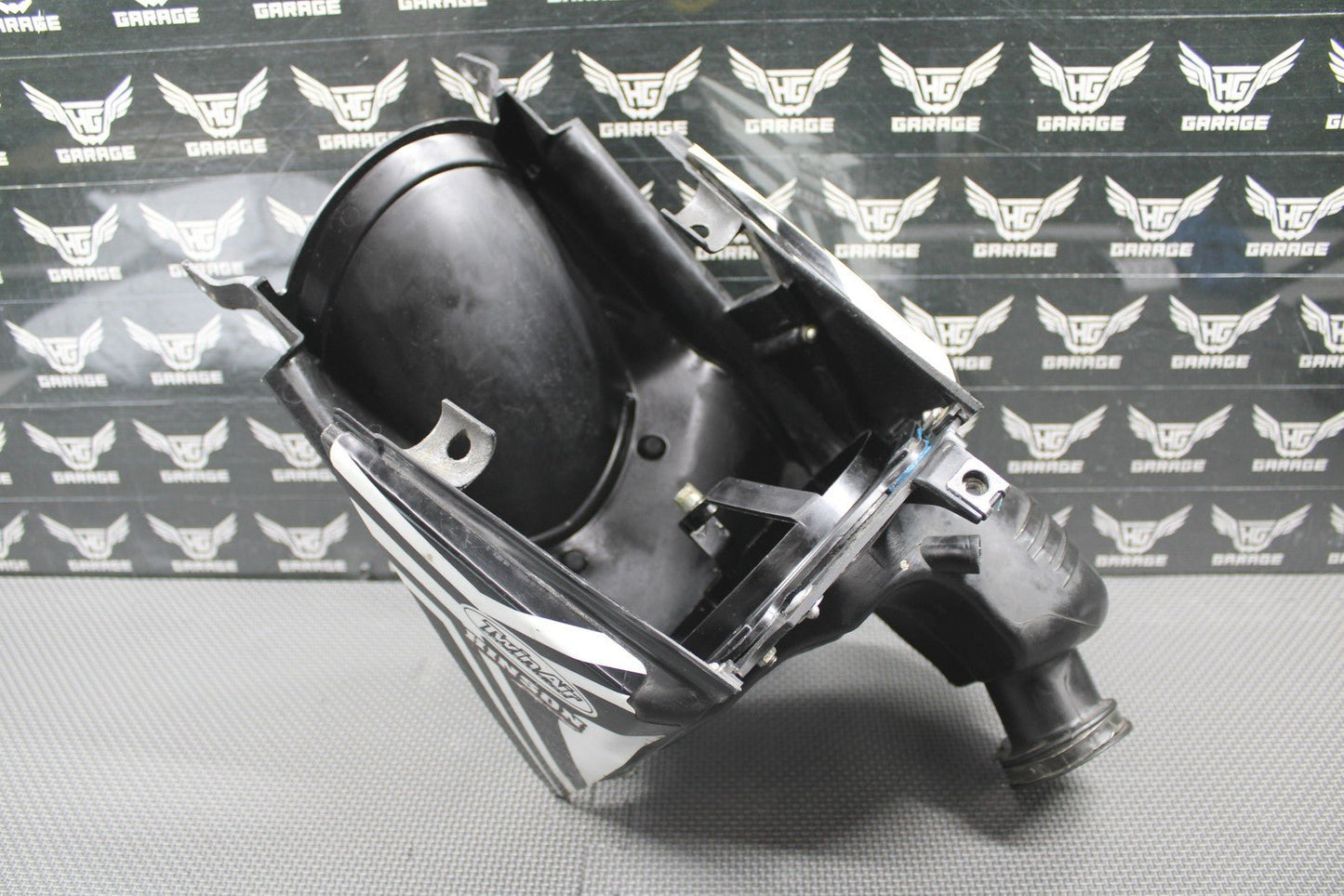 2008 HONDA CRF250R OEM AIRBOX AIR CLEANER FILTER BOX CASE INTAKE BOOT NICE! - hggarage