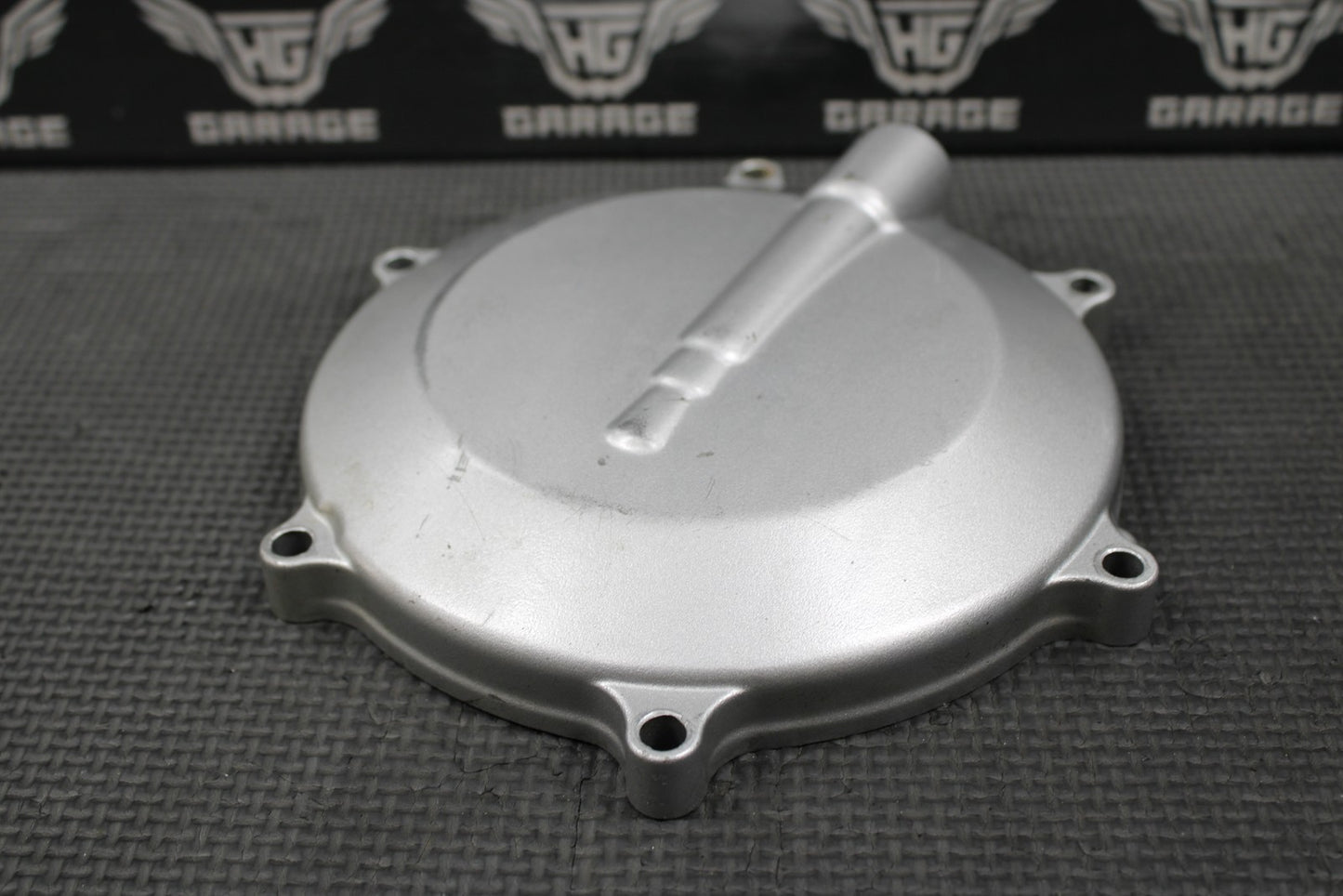 2009 KAWASAKI KLX250SF OEM ENGINE RIGHT SIDE OUTER CLUTCH COVER 14032 - 0004 - hggarage