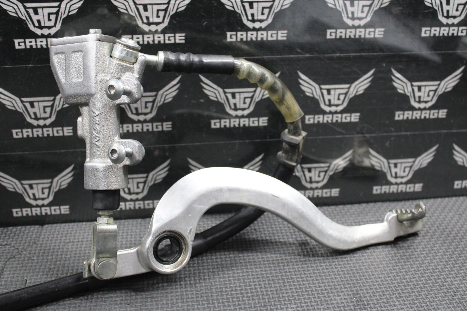 2019 SUZUKI 19 - 25 RMZ250 OEM REAR BACK BRAKE CALIPER MASTER CYLINDER LEVER GOOD! - hggarage