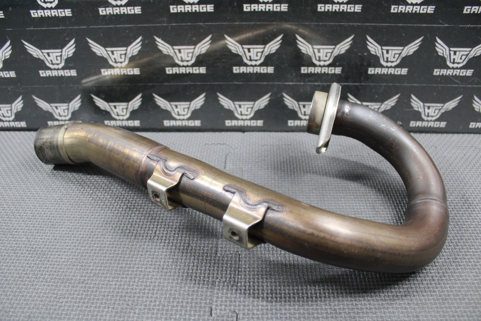 2019 SUZUKI 19 - 25 RMZ250 OEM EXHAUST PIPE CHAMBER HEADER 14150 - 46K00 GOOD! - hggarage