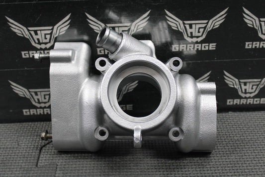 1999 2000 HUSQVARNA WR250 CR250 OEM CYLINDER EXHAUST FLANGE HTS COVER 800086853 - hggarage