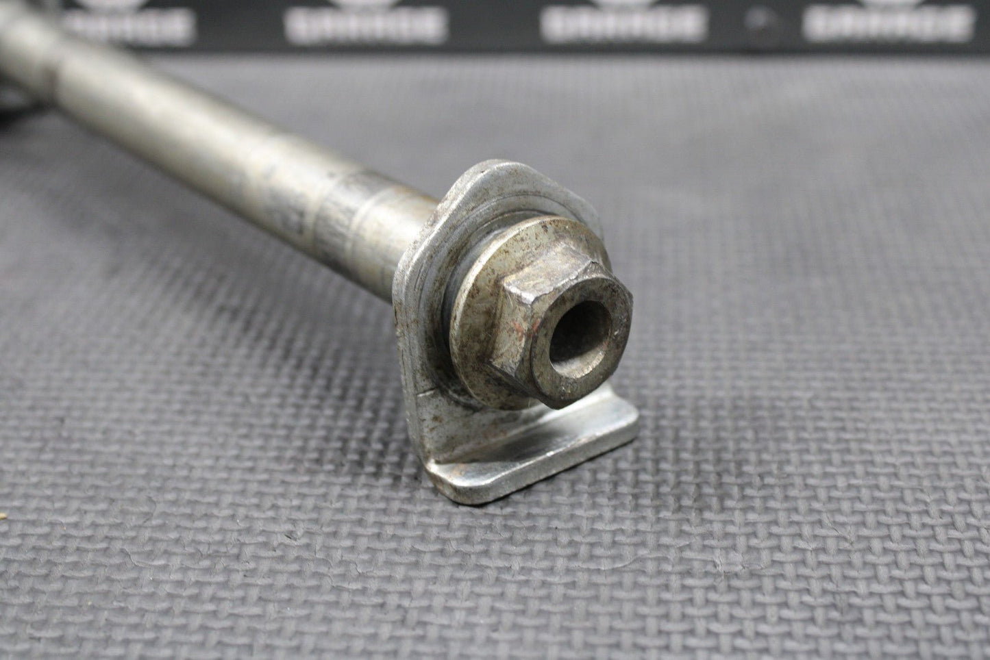 2009 KAWASAKI KLX250SF OEM REAR AXLE BACK WHEEL RIM PIVOT BOLT SHAFT 41068 - 0602 - hggarage