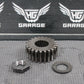 1986 86 - 94 KAWASAKI KDX200 OEM ENGINE CRANKSHAFT PRIMARY GEAR CON ROD 13097 - 1157 - hggarage