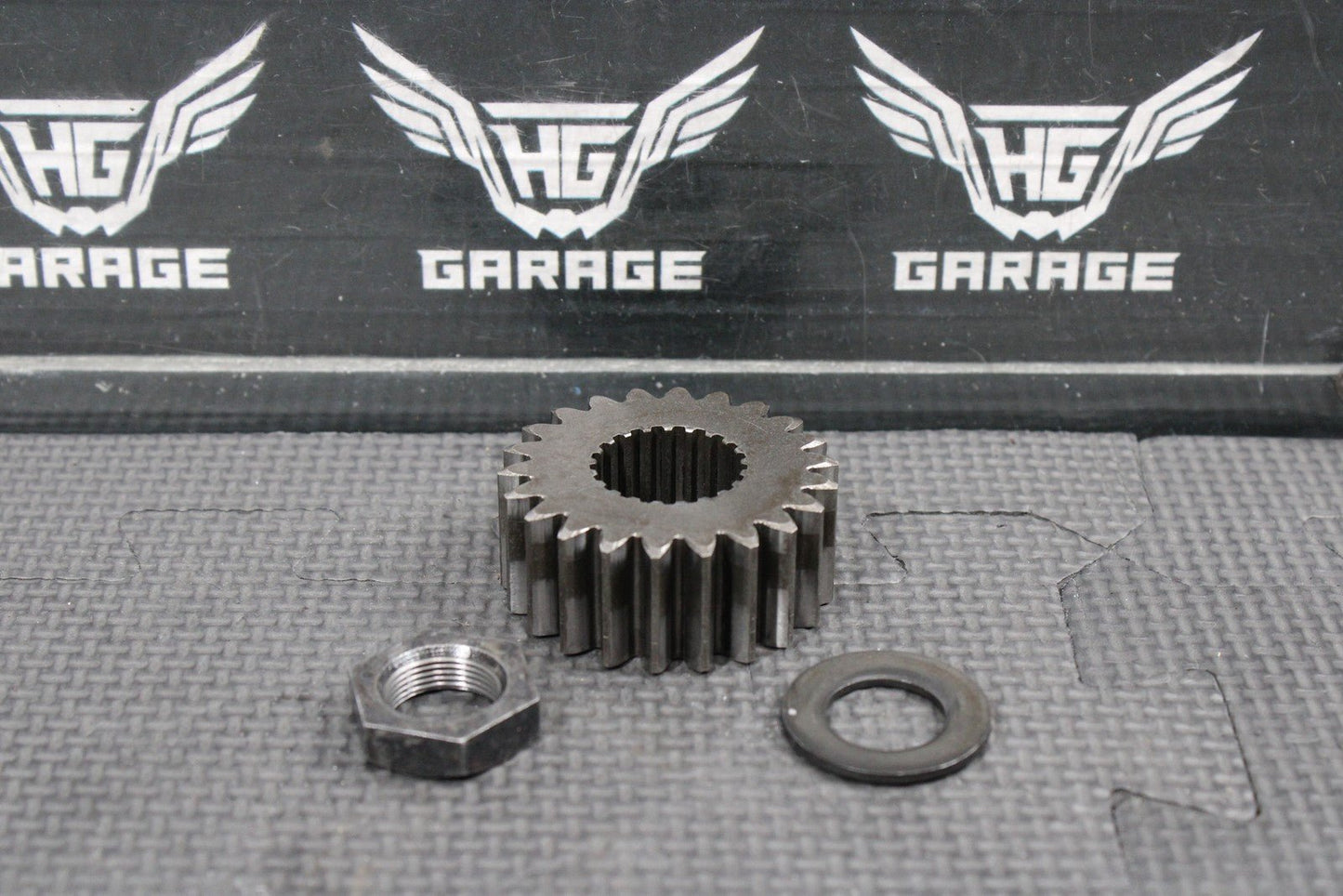 1986 86 - 94 KAWASAKI KDX200 OEM ENGINE CRANKSHAFT PRIMARY GEAR CON ROD 13097 - 1157 - hggarage