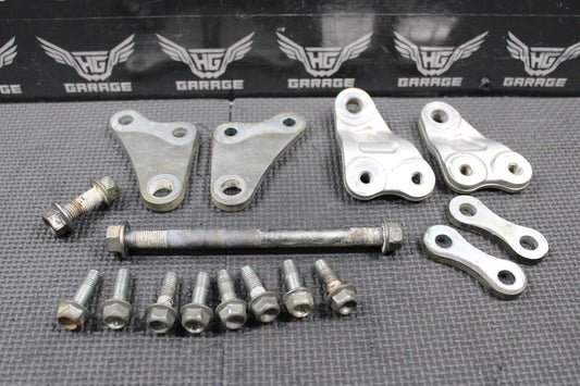 2020 YAMAHA 20 - 22 WR250F YZ250FX OEM ENGINE MOTOR MOUNT STAY BRACKETS BOLTS - hggarage
