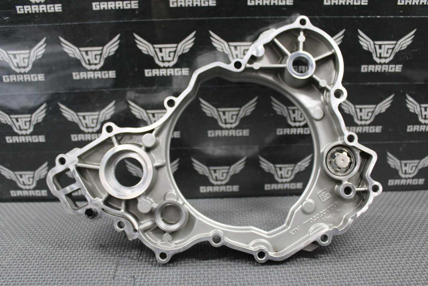 2010 KTM 09 - 12 250 XCF SXF OEM RIGHT CASE INNER CLUTCH COVER 7703000124415 NICE! - hggarage