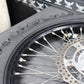 2014 KAWASAKI KX250F 10 - 18 OEM FRONT WHEEL RIM HUB SPOKES ASSEMBLY BLACK - hggarage