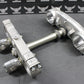 2001 00 - 03 HONDA CR125R OEM FRONT FORKS LOWER UPPER TRIPLE TREE STEM BAR CLAMP - hggarage