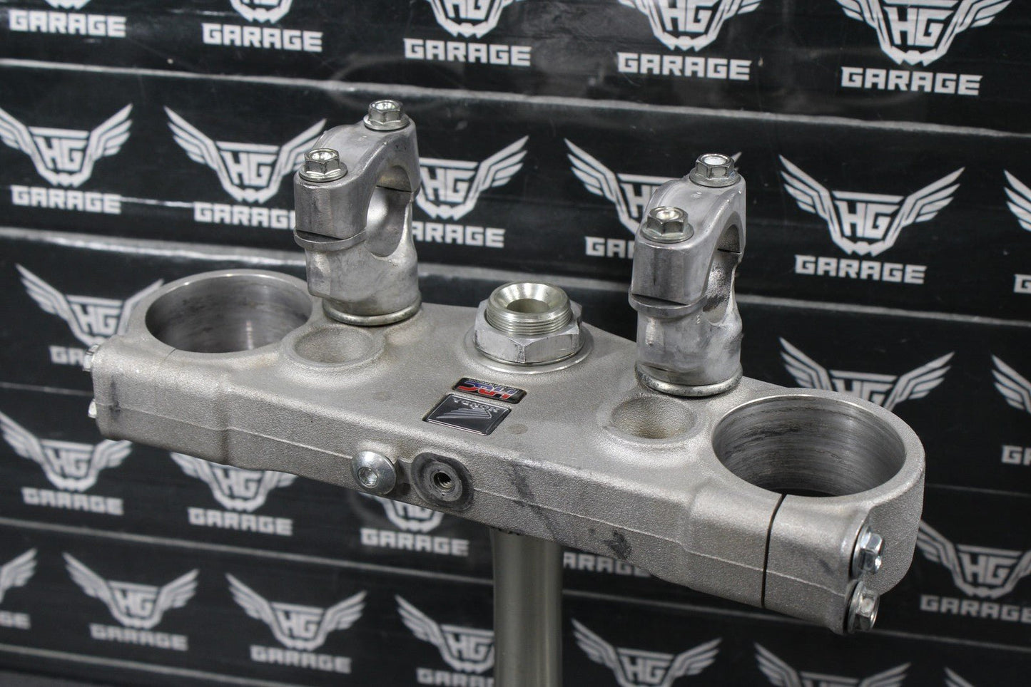 2023 HONDA CRF250R OEM FRONT FORKS LOWER UPPER TRIPLE TREE STEM CLAMP FRONT FORK - hggarage