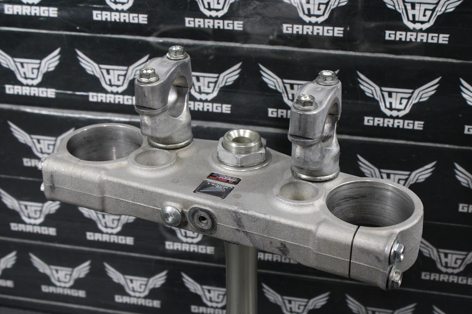 2023 HONDA CRF250R OEM FRONT FORKS LOWER UPPER TRIPLE TREE STEM CLAMP FRONT FORK - hggarage