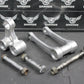 2007 06 - 08 HONDA CRF450R OEM REAR SHOCK LINKAGE LINKS RELAY ARM ROD GOOD! - hggarage