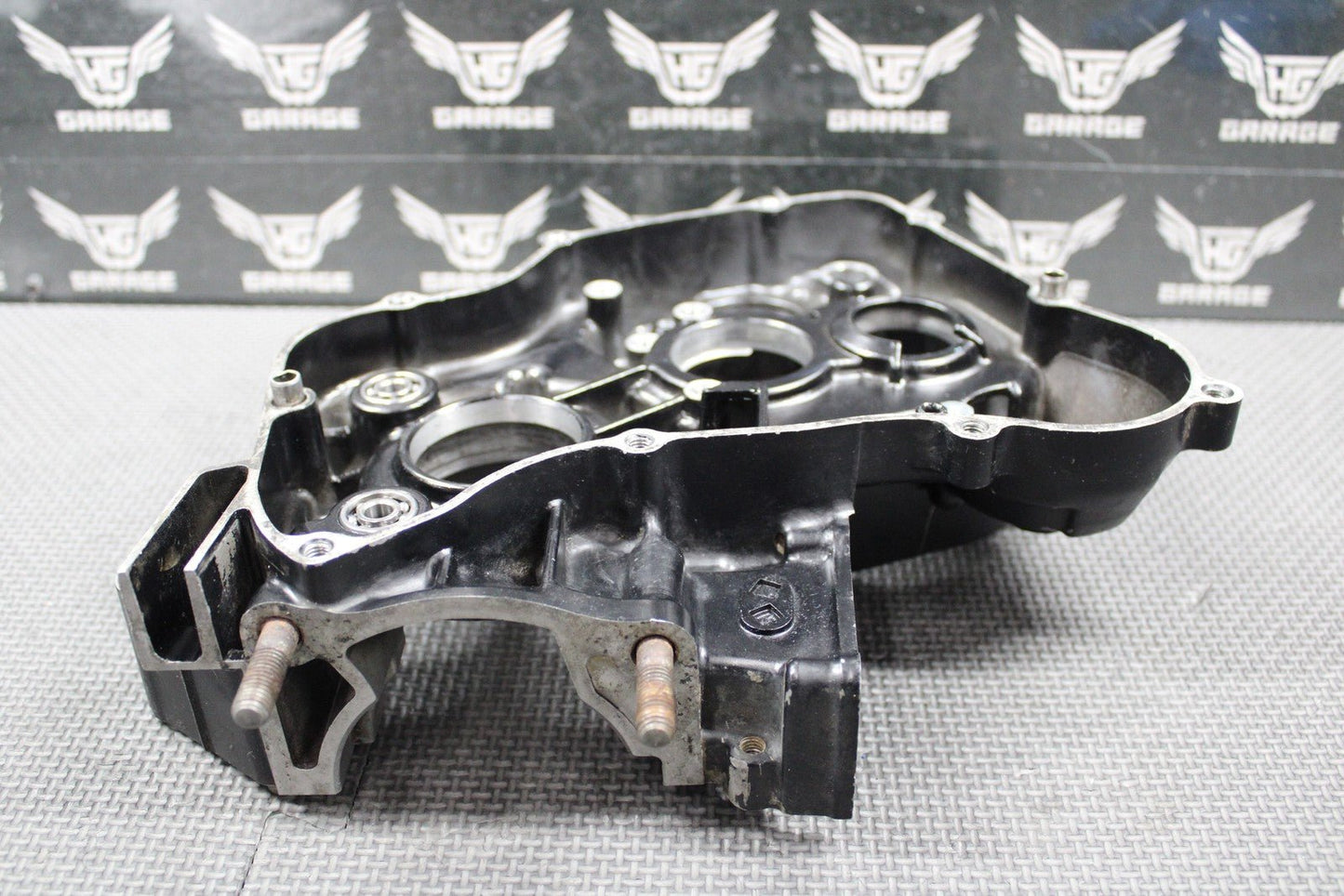 1988 HONDA CR125R OEM RIGHT ENGINE MOTOR CRANKCASE CRANK CASE 111A0 - KS6 - 830 GOOD - hggarage