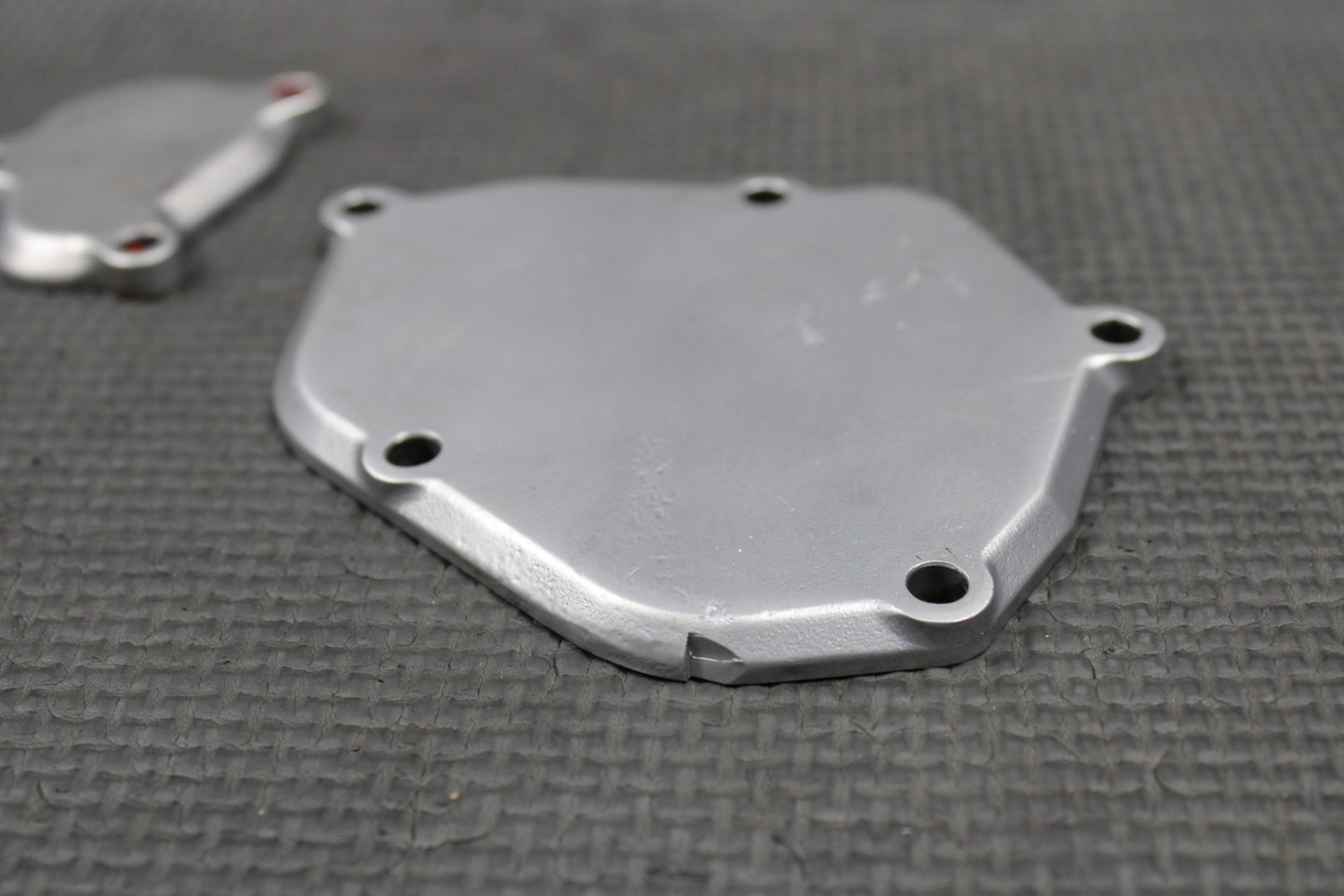 2003 SUZUKI 03 - 06 RM250 OEM EXHAUST POWER VALVE CYLINDER SIDE COVERS COVER SET - hggarage
