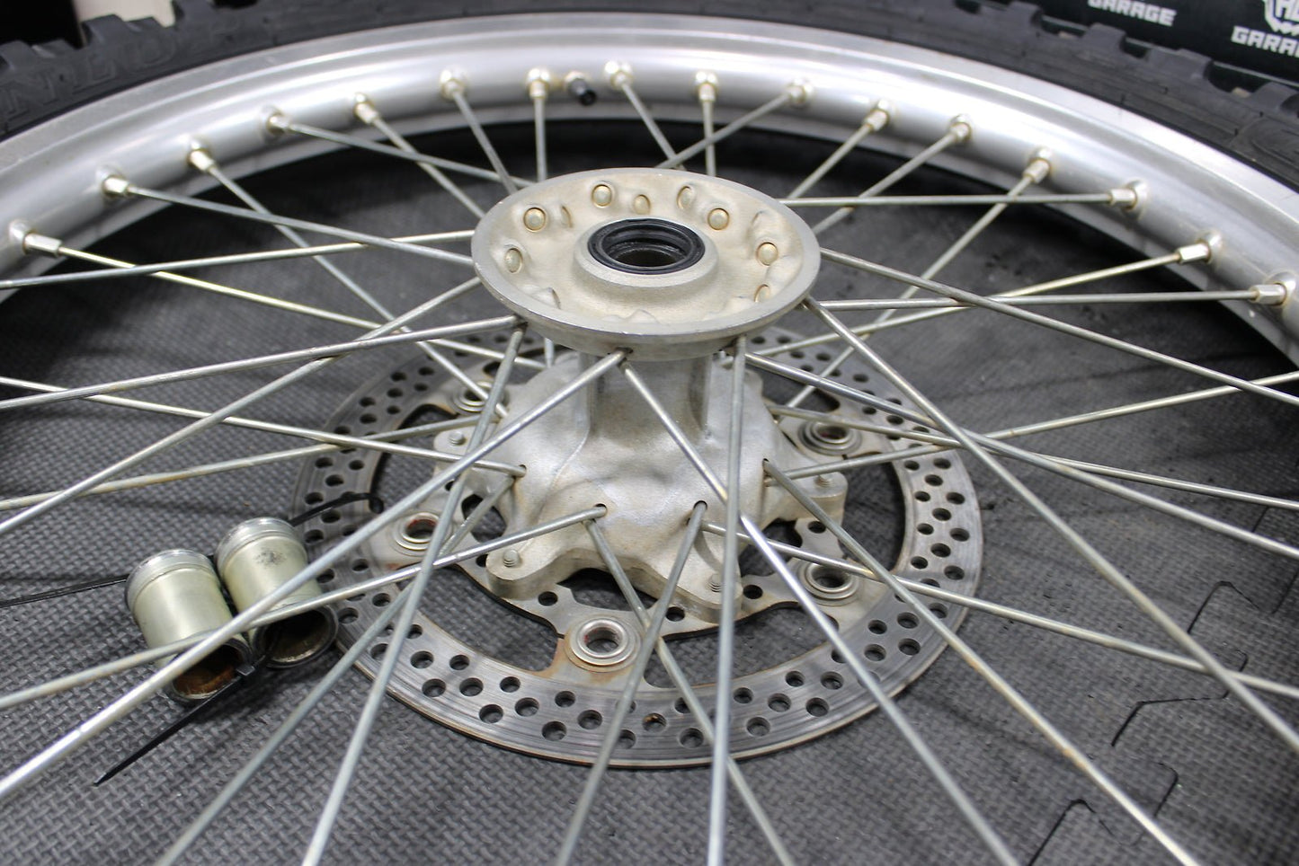 2004 Suzuki RM250 OEM Excel 21" Front Wheel Rim Hub 54111 - 36E00 55311 - 28C01 - hggarage