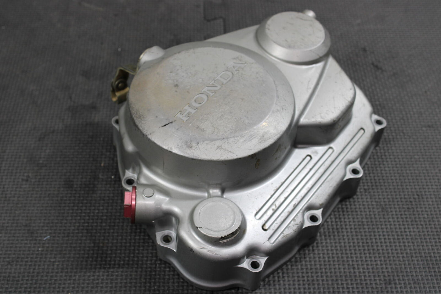 2004 HONDA CRF230F 03-09 OEM ENGINE MOTOR SIDE CLUTCH COVER 11330-KPS-900