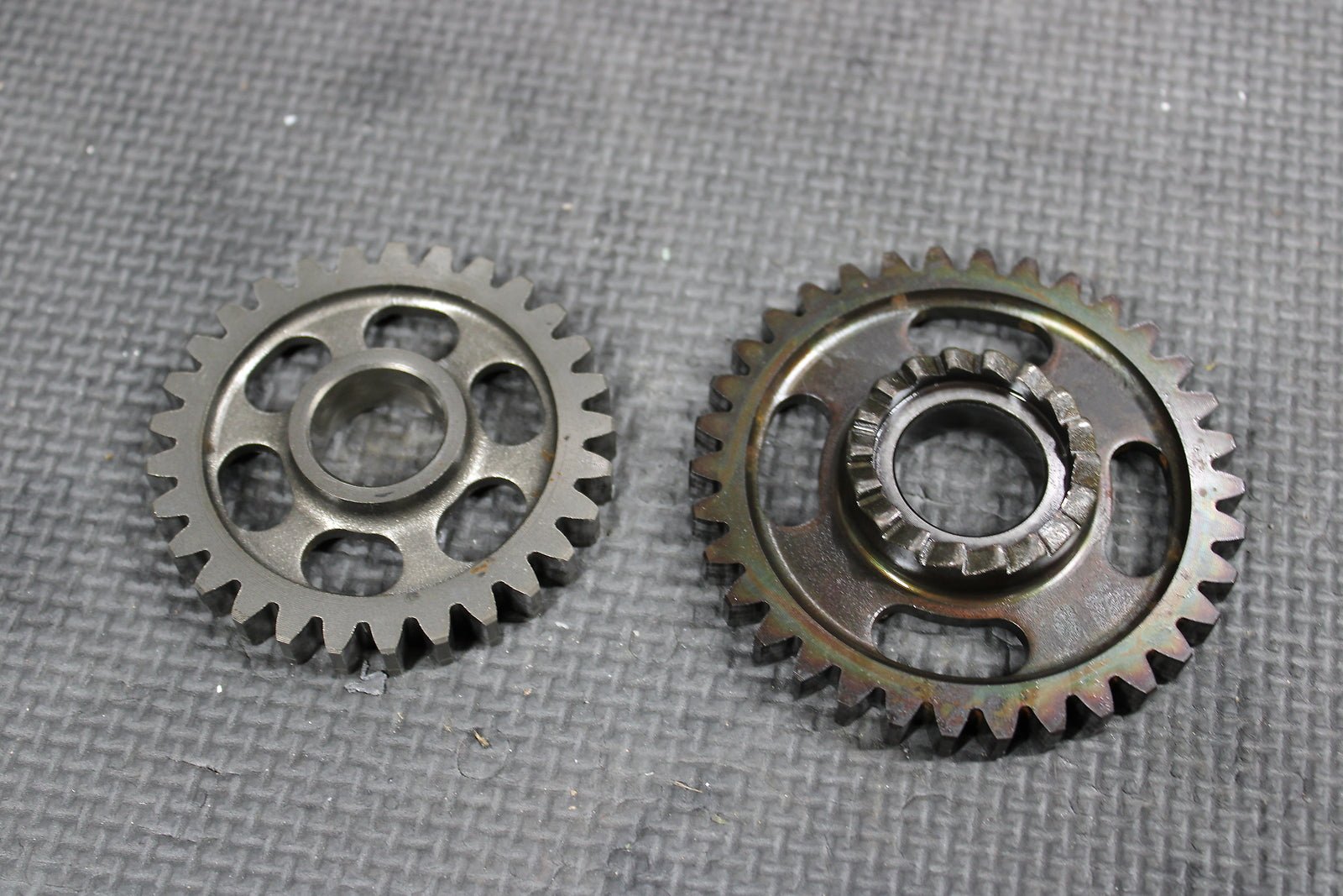 2014 HONDA CRF450R OEM KICKSTART KICK START SHAFT W IDLER GEAR 28211 - MEN - A70 - hggarage