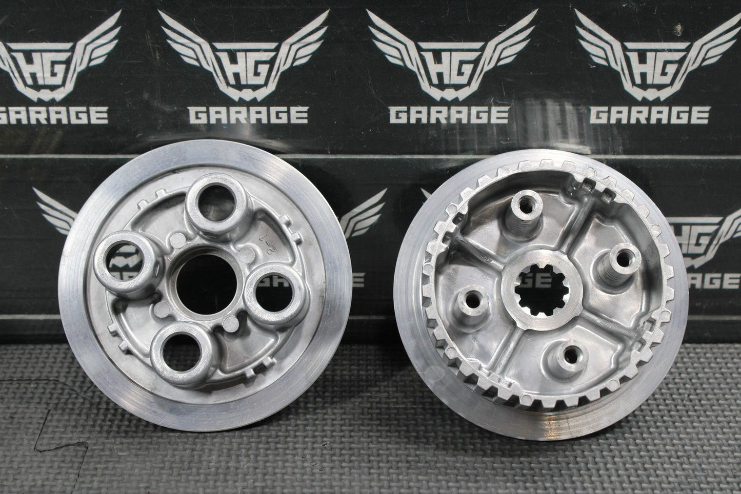 2012 KAWASAKI KX100 KX85 OEM COMPLETE CLUTCH W PLATES BASKET PRESSURE PLATE HUB - hggarage