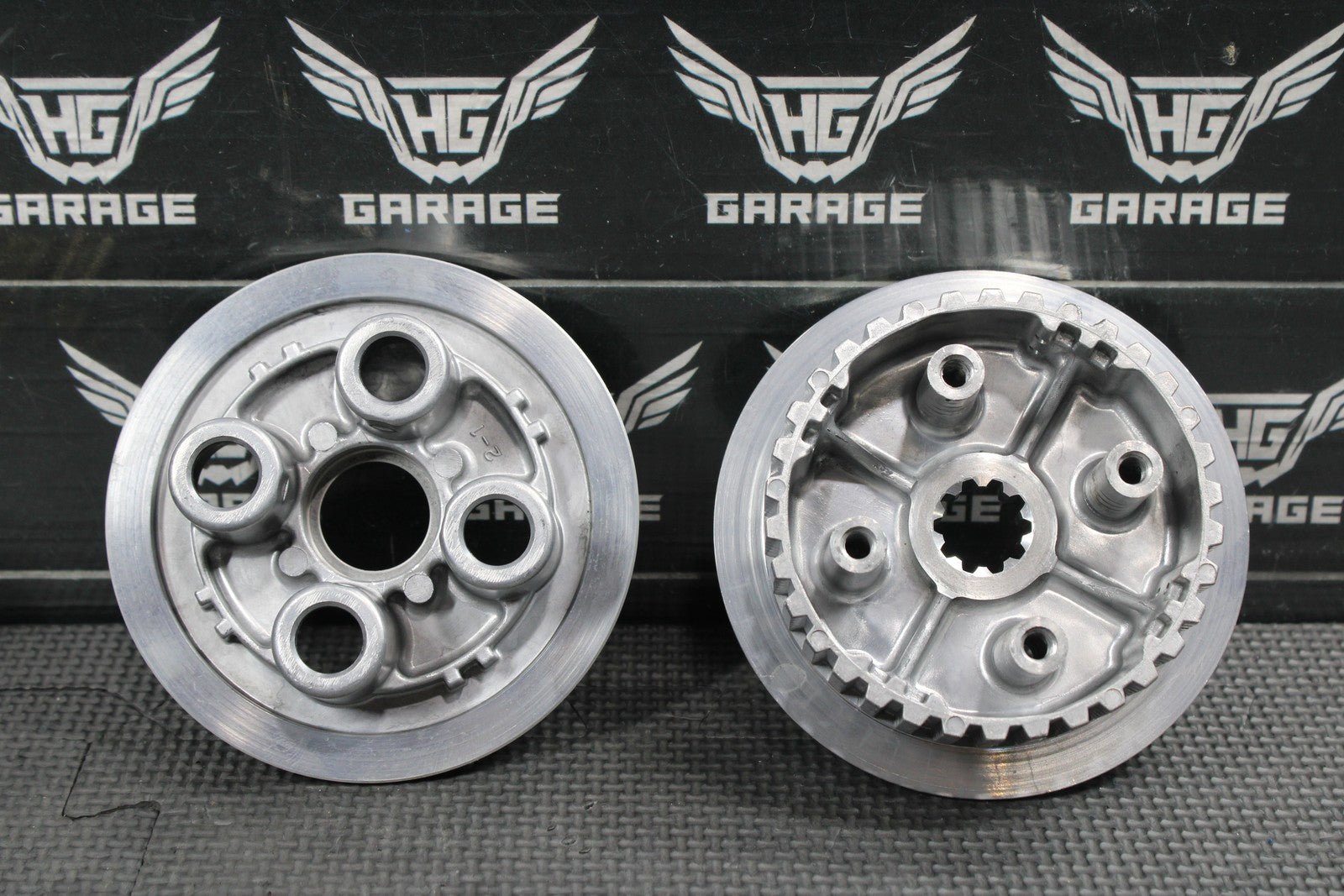 2012 KAWASAKI KX100 KX85 OEM COMPLETE CLUTCH W PLATES BASKET PRESSURE PLATE HUB - hggarage