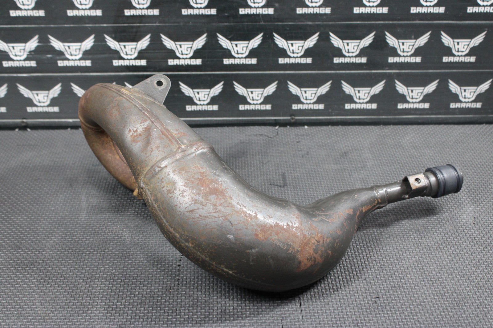 2004 KAWASAKI KX65 02 - 22 OEM EXHAUST PIPE CHAMBER HEADER 18120 - 1116 - hggarage