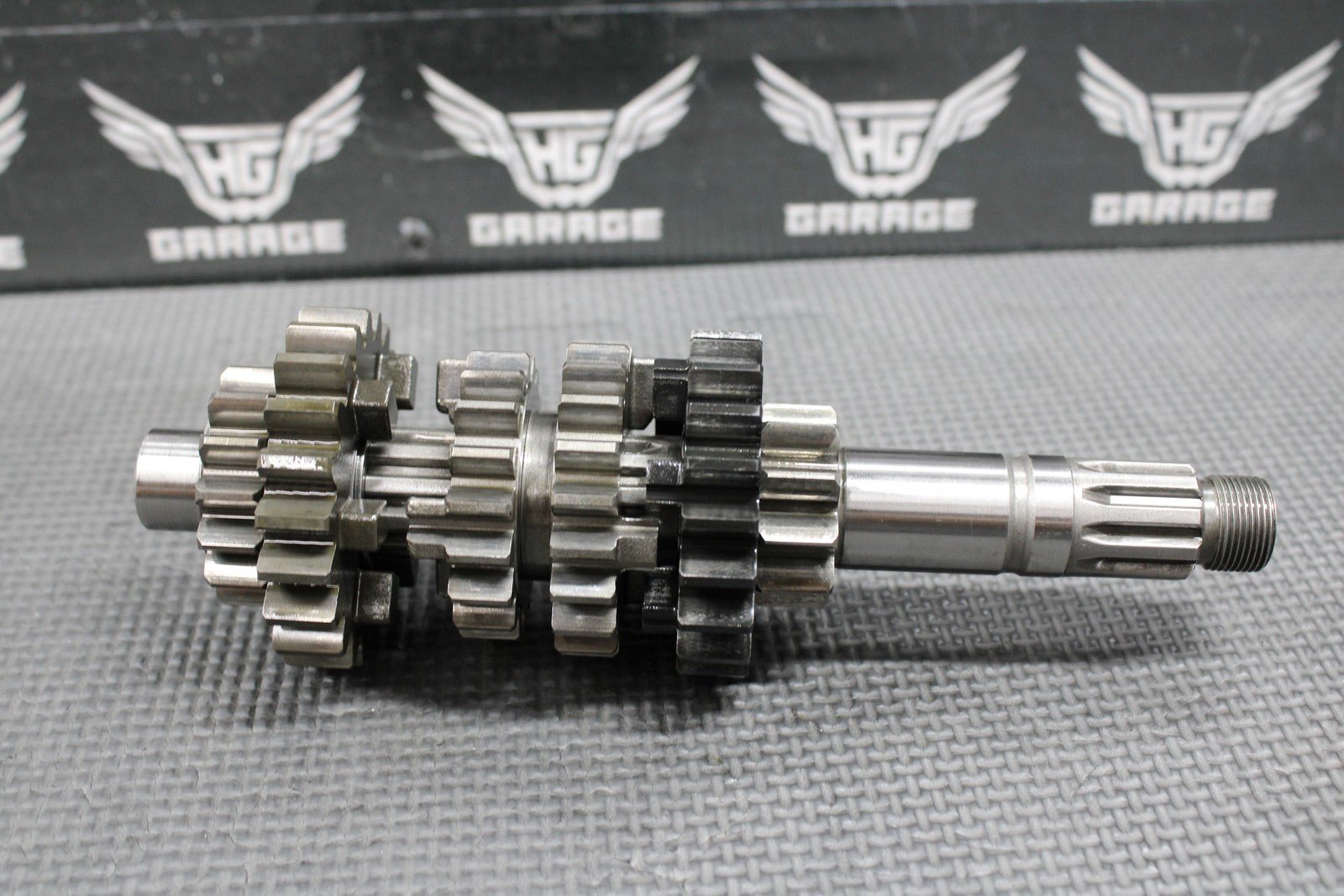 2009 KAWASAKI KLX250SF OEM TRANSMISSION TRANS GEARBOX GEARS SHIFT FORKS NICE! - hggarage