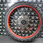1992 HONDA CR250R EXCEL FRONT WHEEL RIM HUB ASSEMBLY 44601 - ML3 - 600 44701 - KZ3 - 862 - hggarage