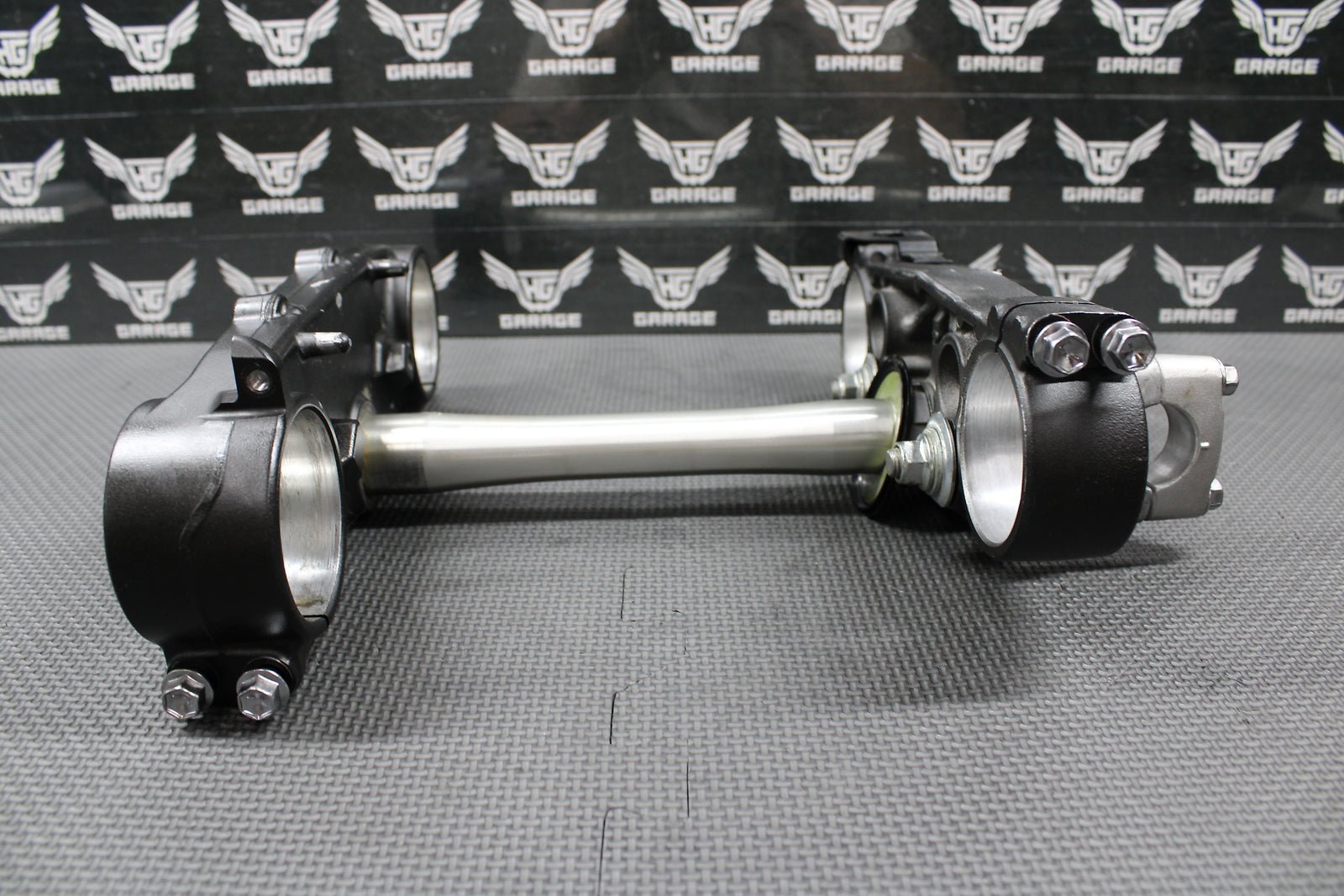 2019 18 - 21 YAMAHA YZ250FX OEM FRONT FORKS LOWER UPPER TRIPLE TREE STEM CLAMP - hggarage