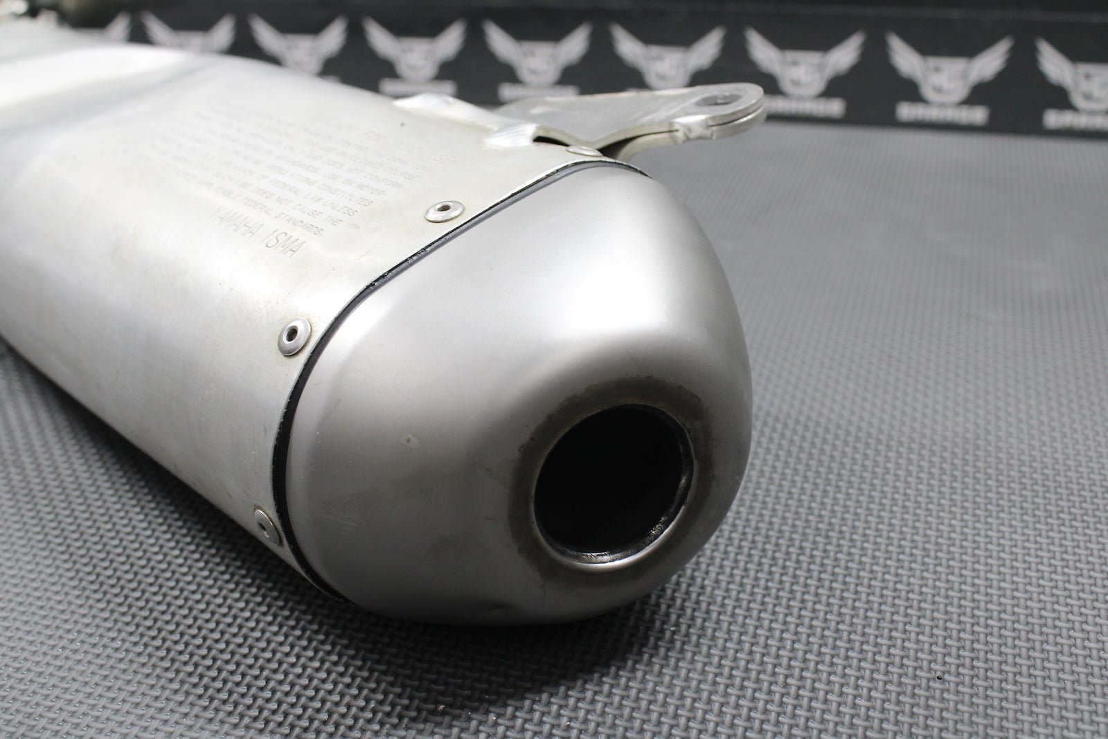2019 17 - 19 YAMAHA YZ250FX OEM MUFFLER EXHAUST SILENCER SLIP ON PIPE 1SM - 14750 - A0 - hggarage