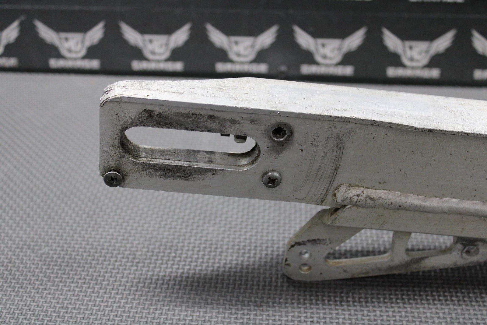1988 HONDA CR125R OEM SWINGARM SWING ARM REAR SUSPENSION 52000 - KS6 - 830 GOOD! - hggarage