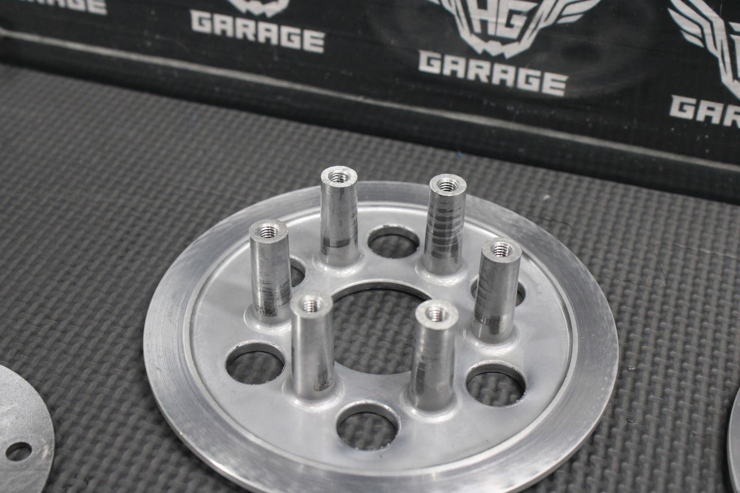 1986 Kawasaki KDX200 OEM Complete Clutch W Plates Basket Hub - hggarage