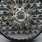 2020 SUZUKI RMZ250 RMZ450 OEM BLACK FRONT WHEEL RIM HUB ROTOR 54100 - 37K00 GOOD! - hggarage