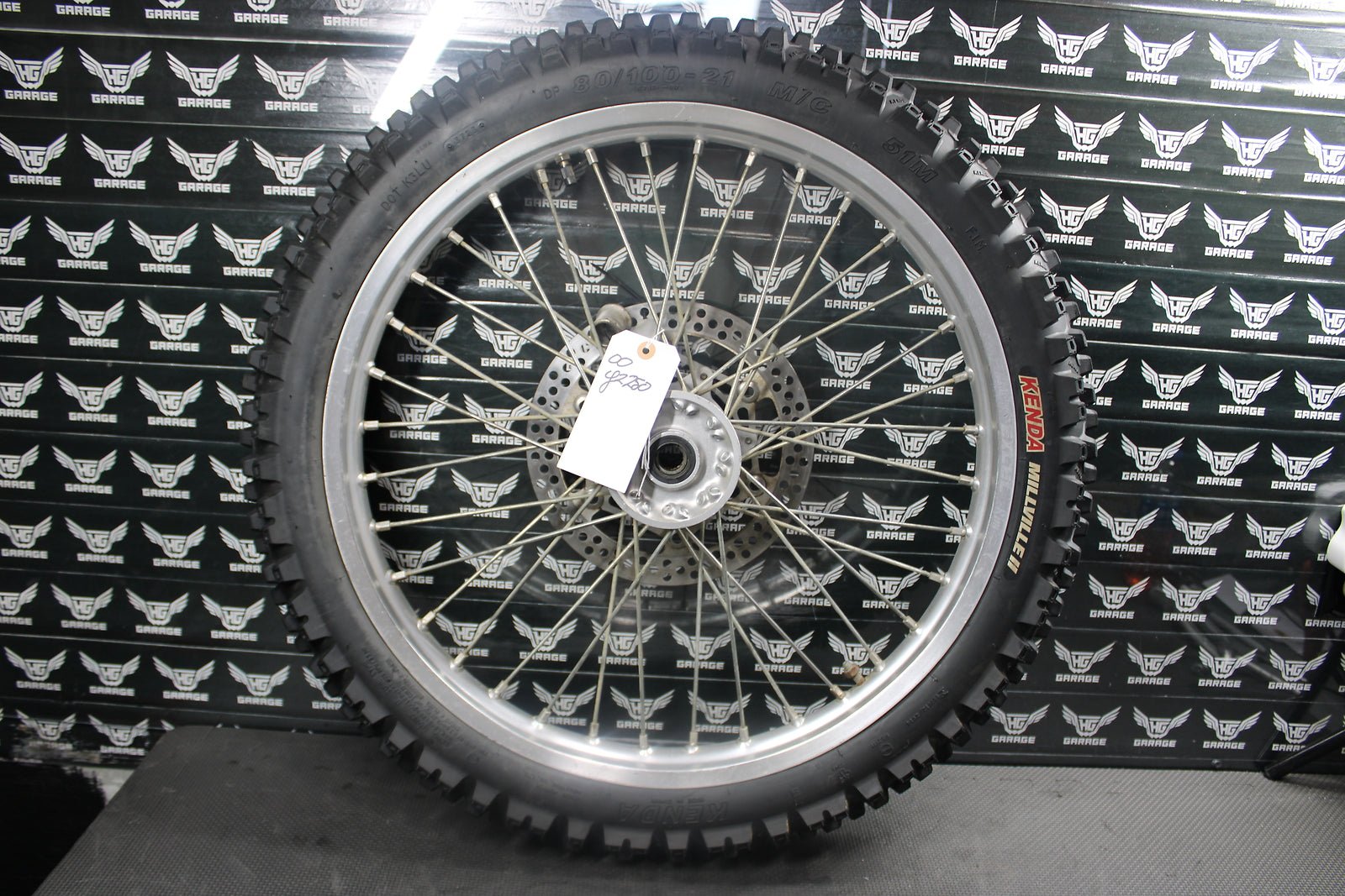 2000 Yamaha YZ125 YZ250 OEM Excel Front Wheel Rim Hub 4SS - 25111 - 01 - 00 - hggarage