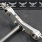 1987 YAMAHA TW200 OEM FRONT FORKS LOWER UPPER TRIPLE TREE STEM CLAMP ASSEMBLY - hggarage