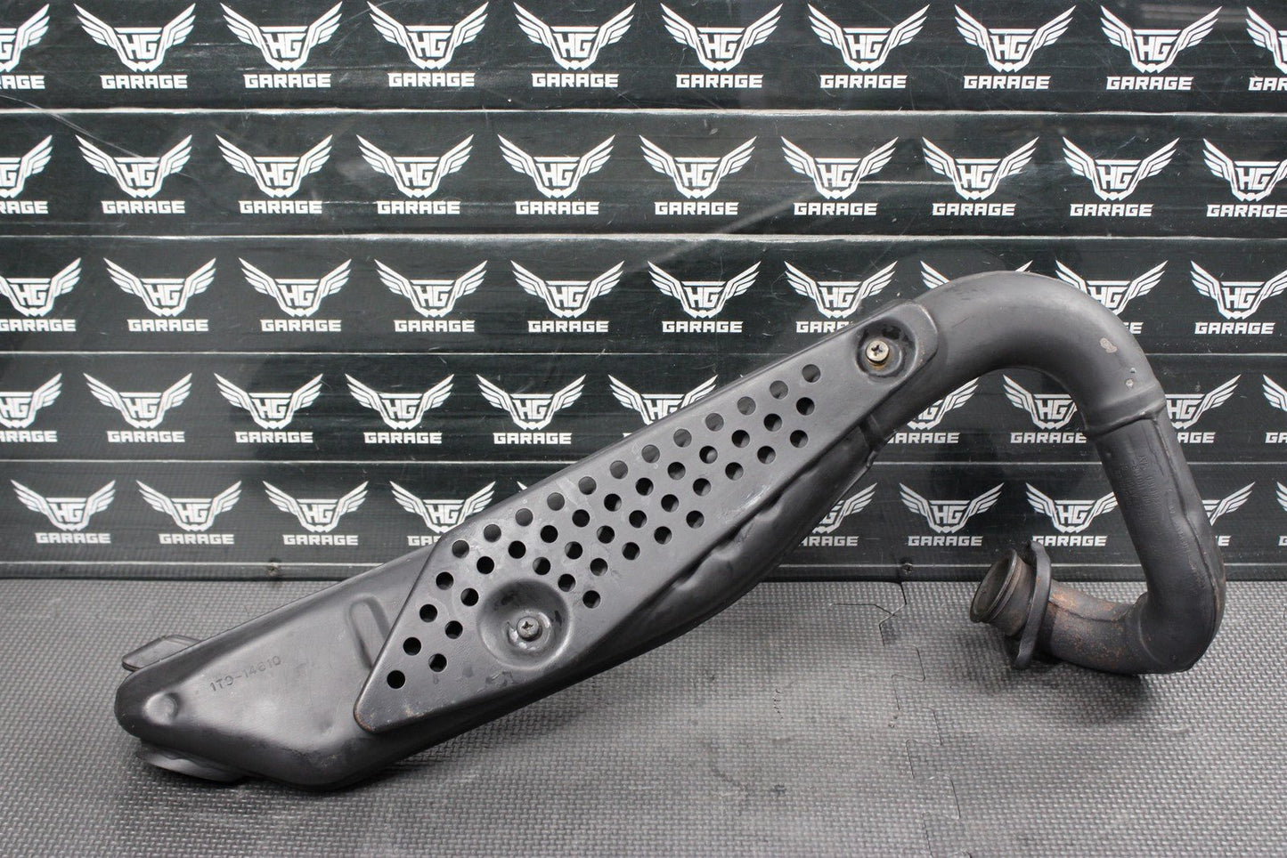 1997 YAMAHA RT100 OEM EXHAUST PIPE CHAMBER HEADER 3UL - 14610 - 01 - 00 - hggarage