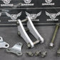 2005 YAMAHA 04 - 05 YZ450F OEM ENGINE MOTOR MOUNT STAY BRACKETS - hggarage